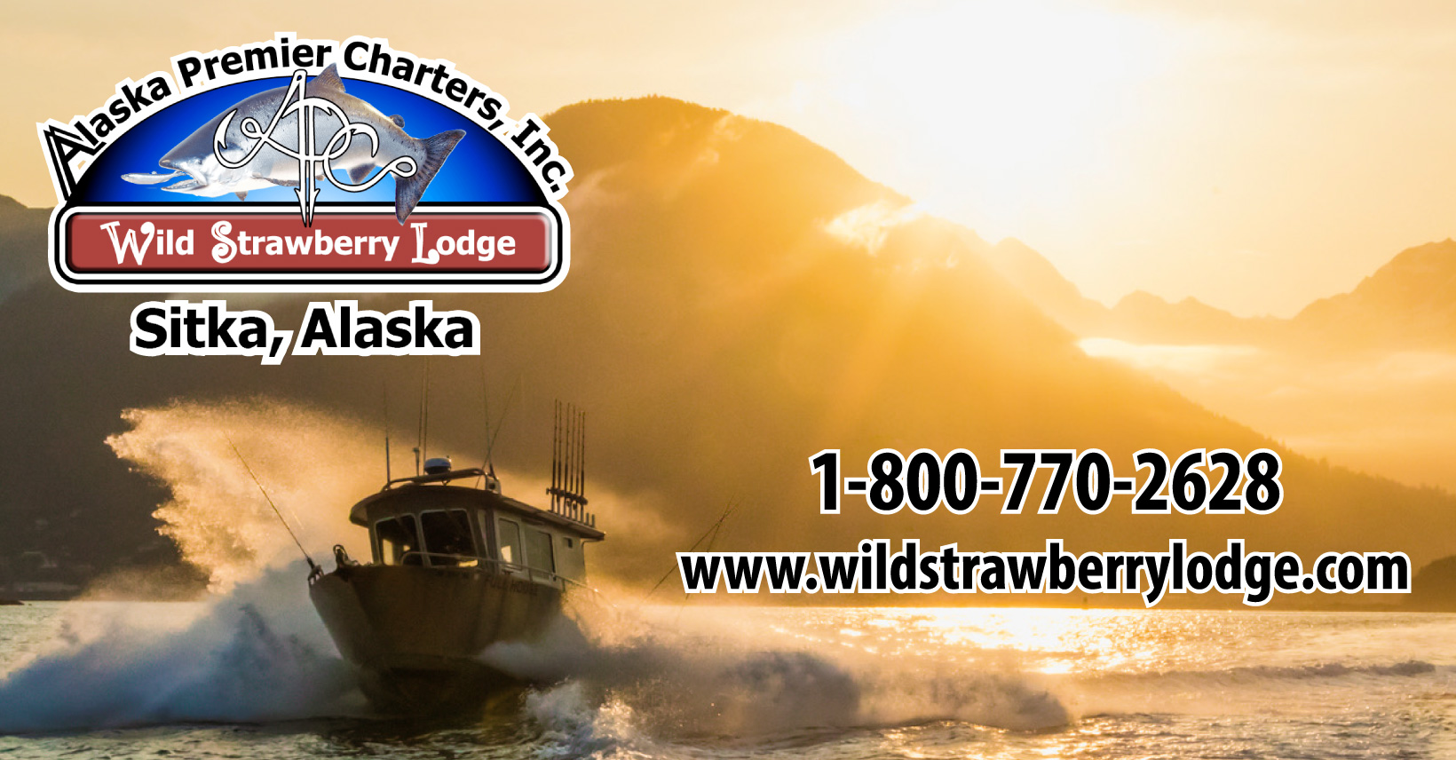 Owners of Alaska Premier Charters, Inc. ~ Wild Strawberry Lodge in Sitka,  AK